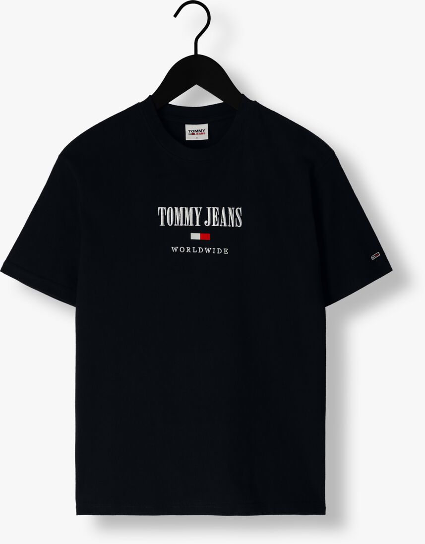 TOMMY JEANS donkerblauwe tommy jeans t-shirt rlx archive 1 tee