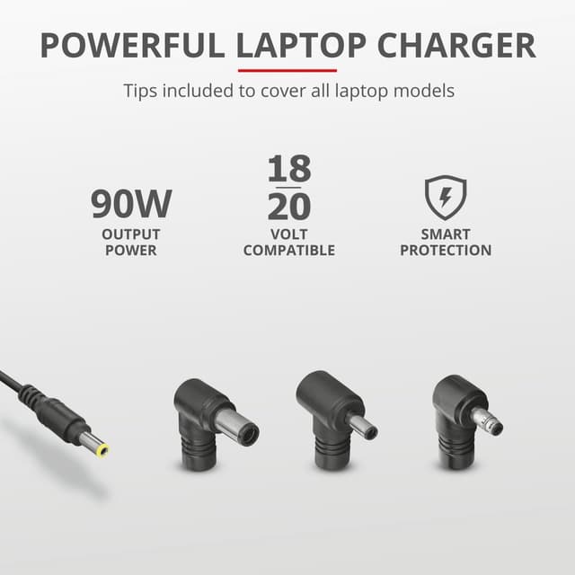 Trust Maxo HP 90 Watt oplader til bærbar computer