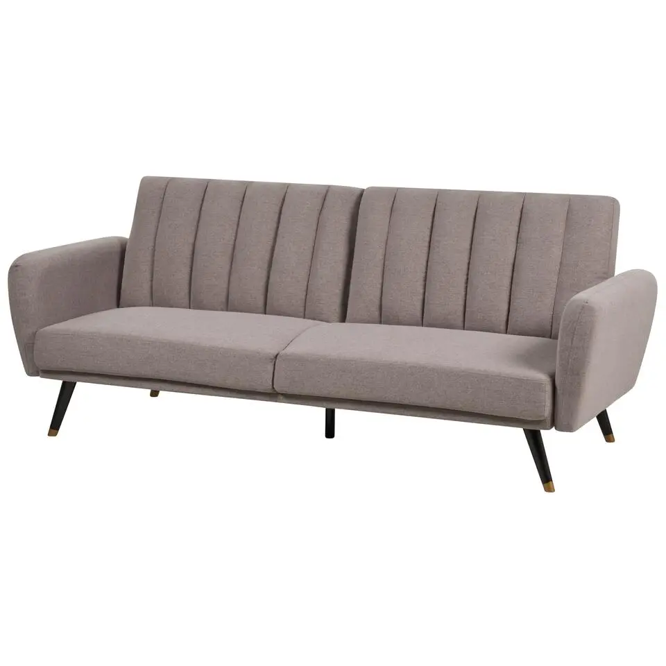 VIMMERBY - Slaapbank - Lichtbruin - Polyester