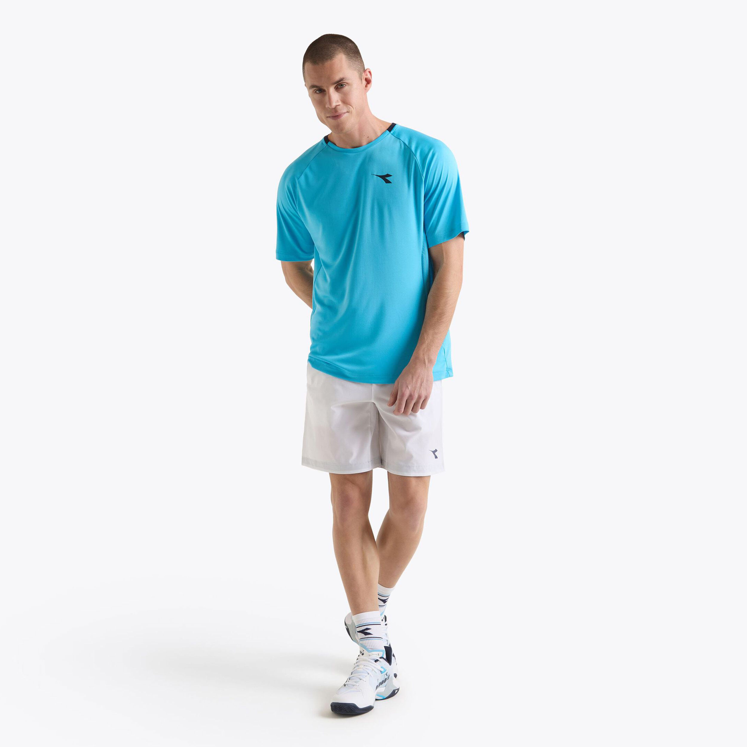 Diadora T-shirt Hommes - Bleu Clair