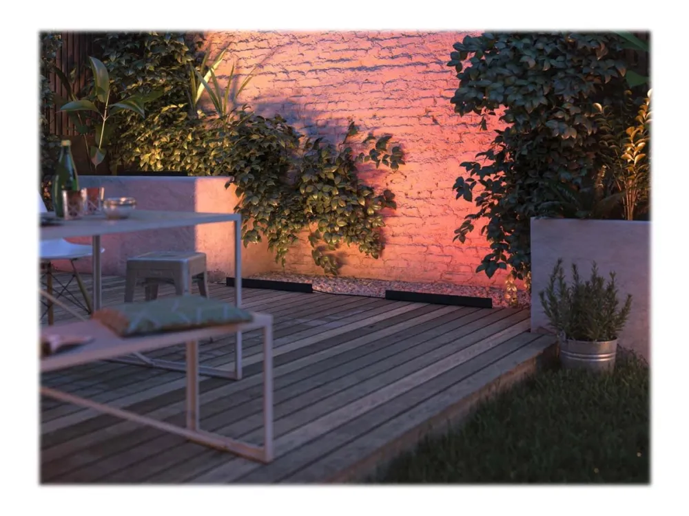 Philips Hue White and Color Ambiance Amarant - Lysbarre - LED - 20 W (tilsvarende 104 W) - 16 millioner farver - 2000-6500 K - sort
