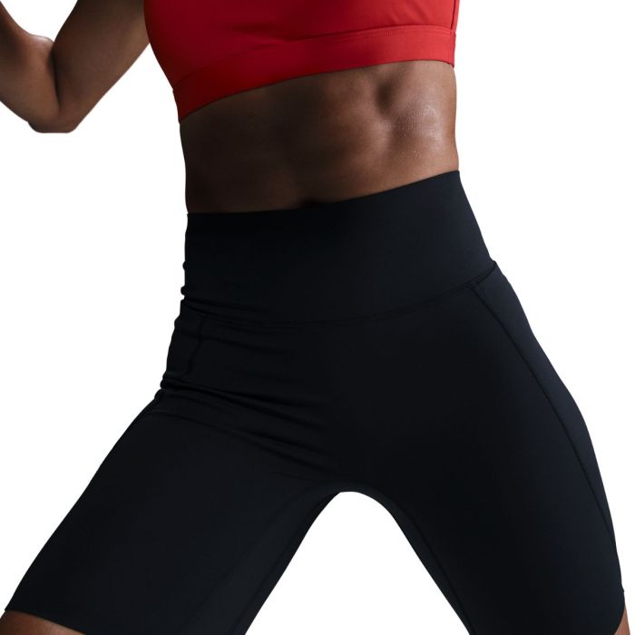 Nike Dame Korte tights Universa Dri-FIT 8 Inch Shorts Sort