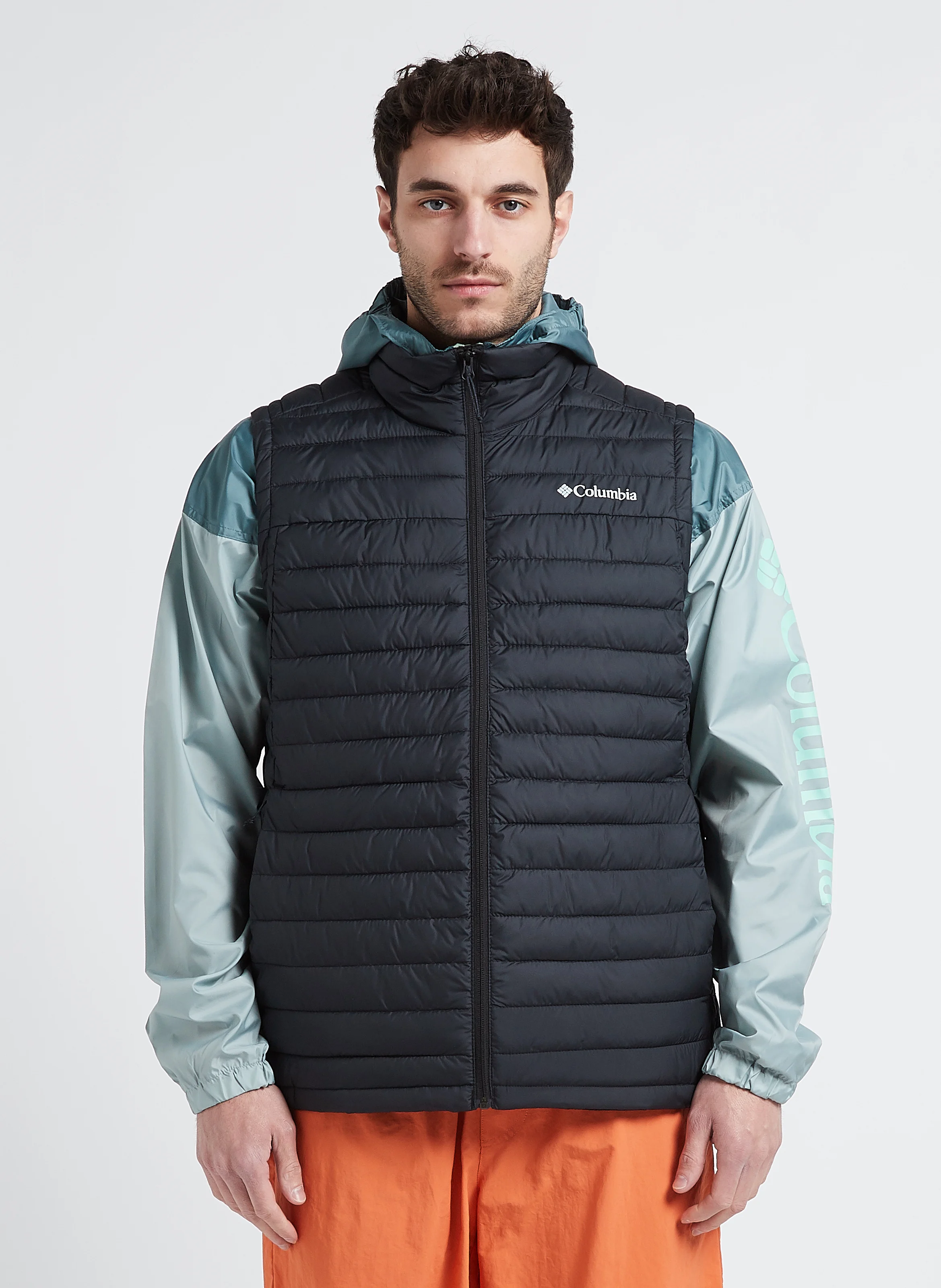 M SILVER FALLS - Doudoune col montant droite | Noir