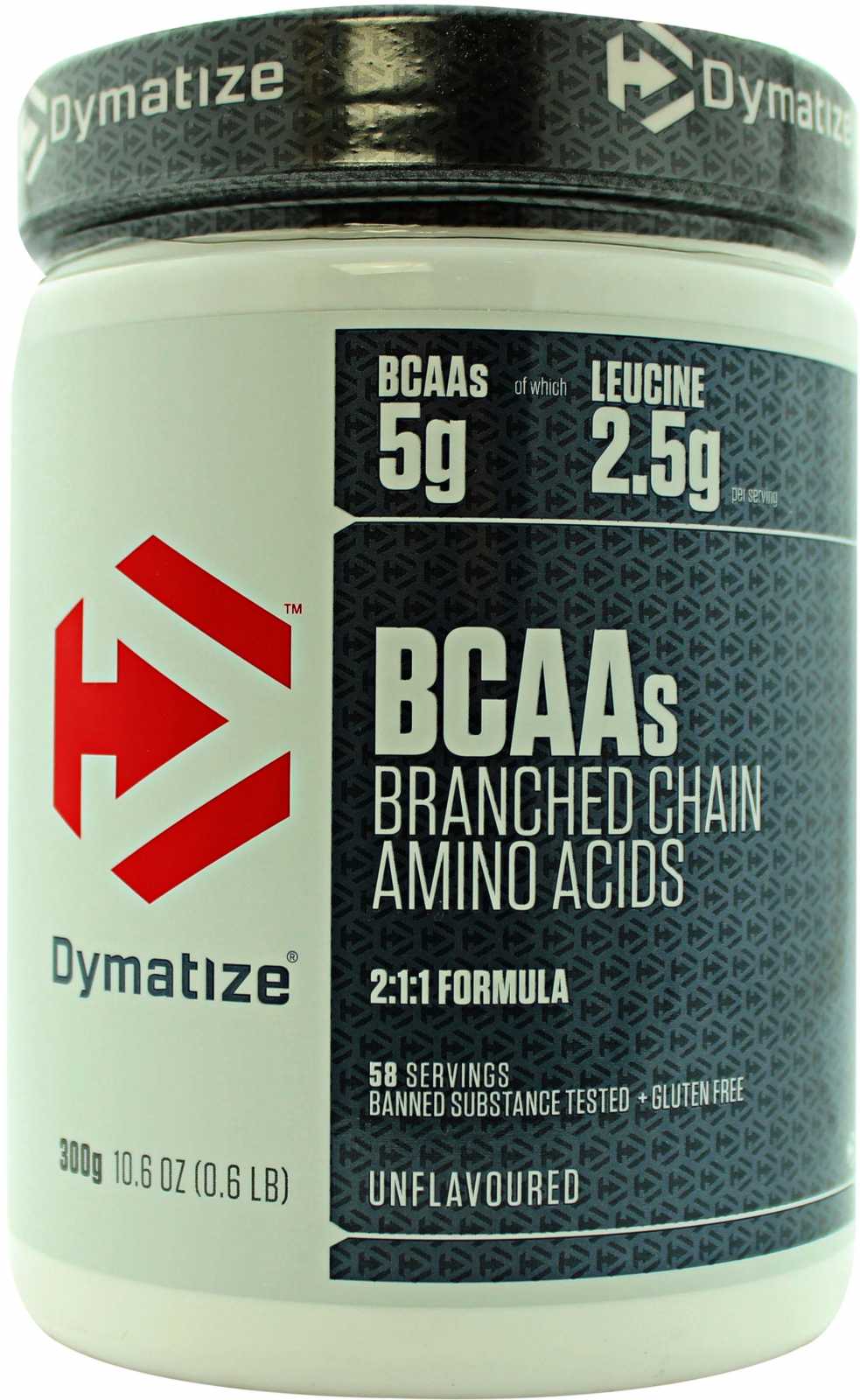Dymatize BCAAs (Aminoácidos de Cadeia Ramificada) Fórmula 2:1:1 300g