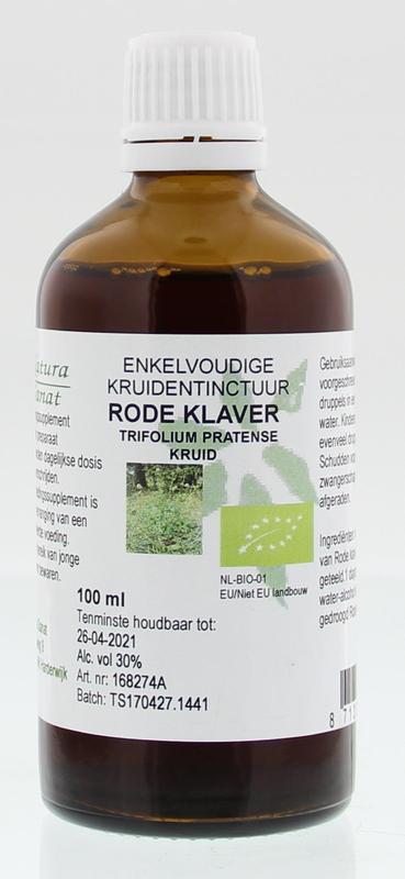 Natura Sanat Trifolium / rode klaver tinctuur bio 100ml
