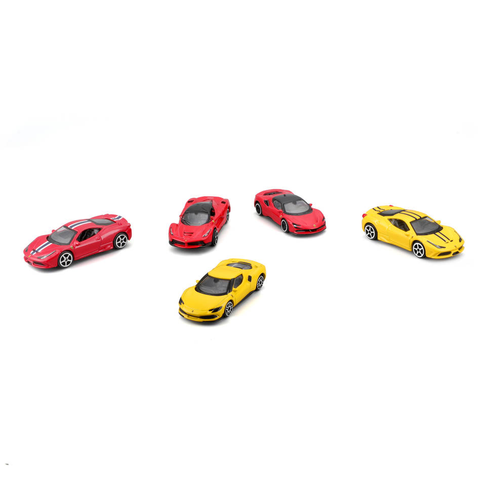 Ferrari Die-Cast F1 Collectie 5-Pack auto - 1:64