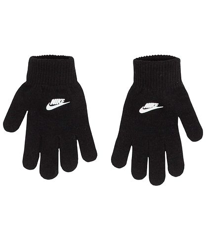 Nike Mütze/Handschuhe - Strick - Swoosh - Schwarz