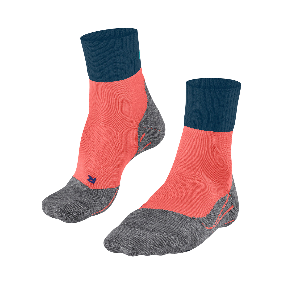 Falke TK2 Explore Cool Short vandresokker, dame (Coral)