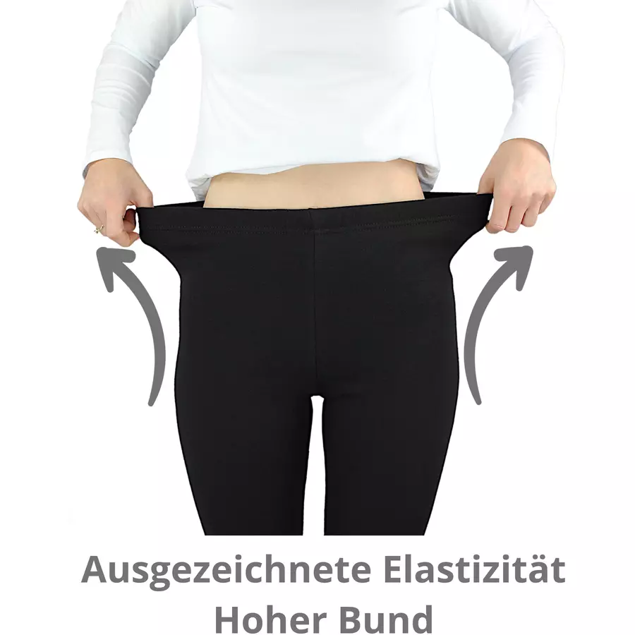 TupTam Mädchen Winter Leggings 2er PACK Gefüttert schwarzgrau