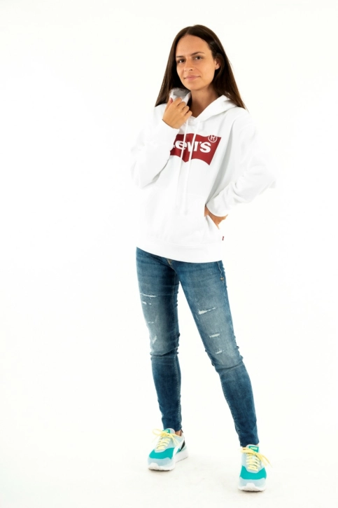 sweat levi's® 18487 0024 core batwing ii white+