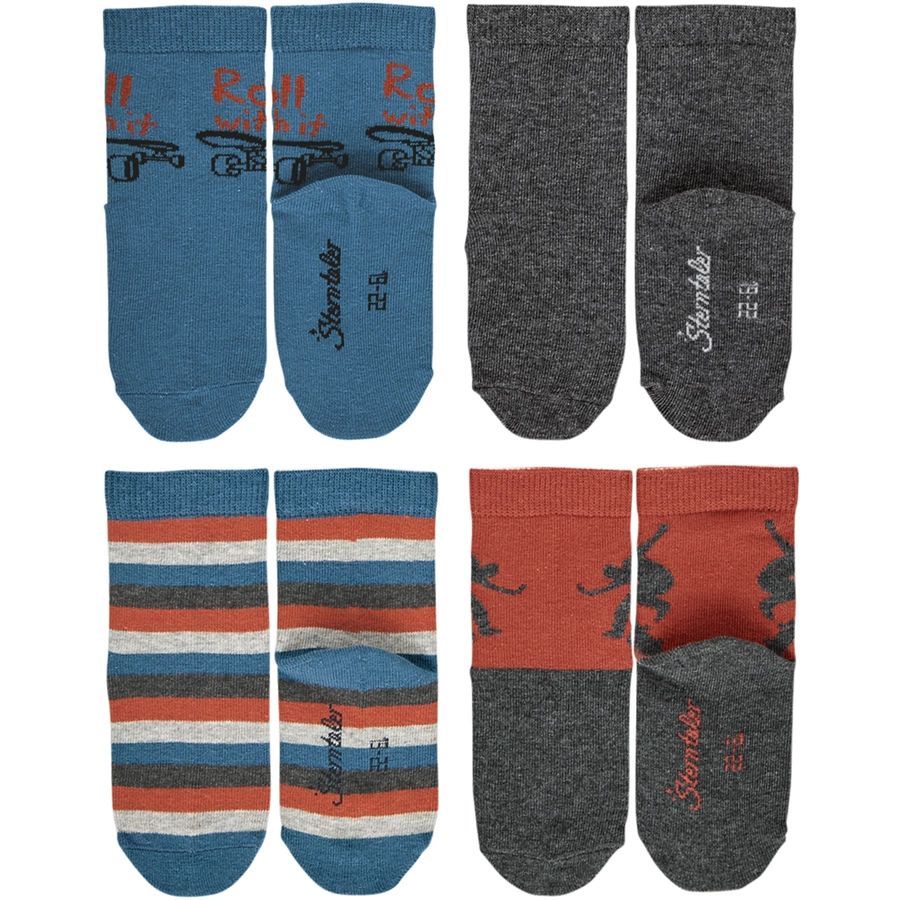 Sterntaler Söckchen 7er-Pack mittelblau