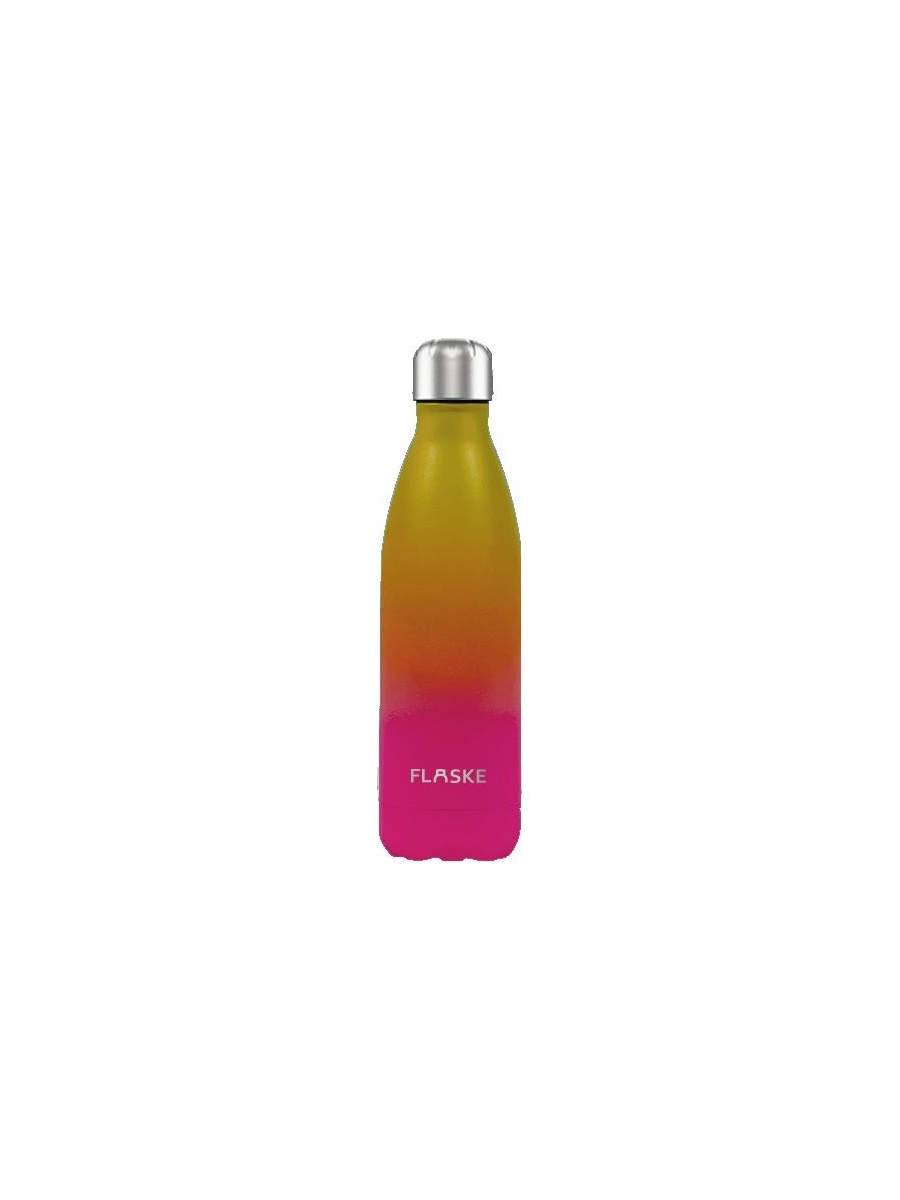 FLASKE 750 ml  RVS Drinkfles - Gradient Sunset