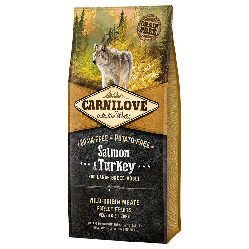 Carnilove Adult Large Breed saumon, dinde
