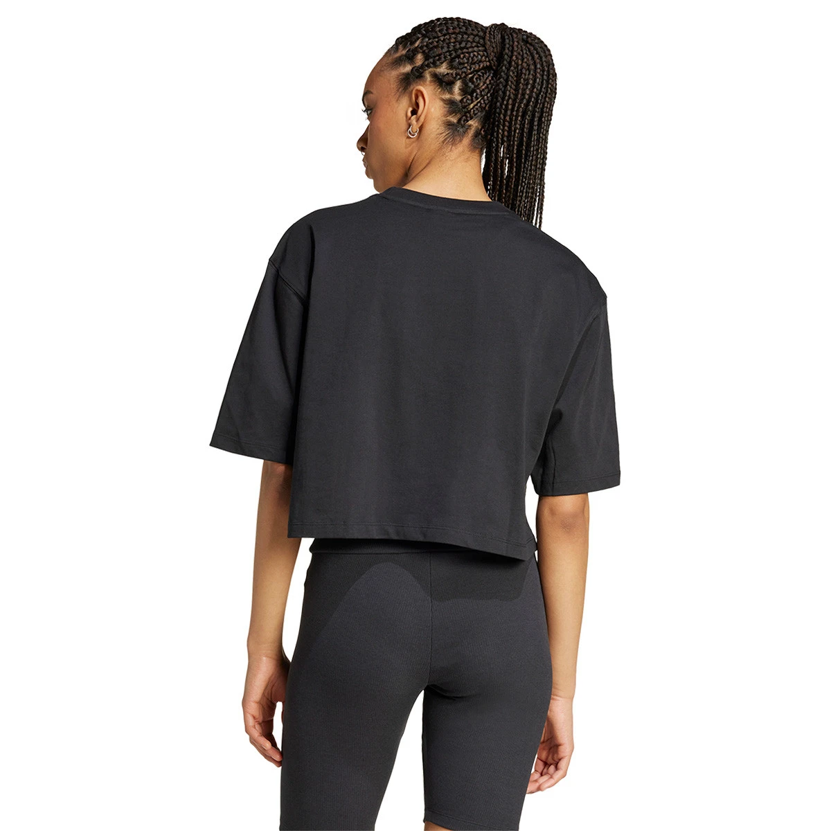 T-Shirt adidas Ess Crop Mulher