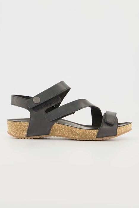 Leder-Sandaletten, Josef Seibel, Klettriegel, Weite H