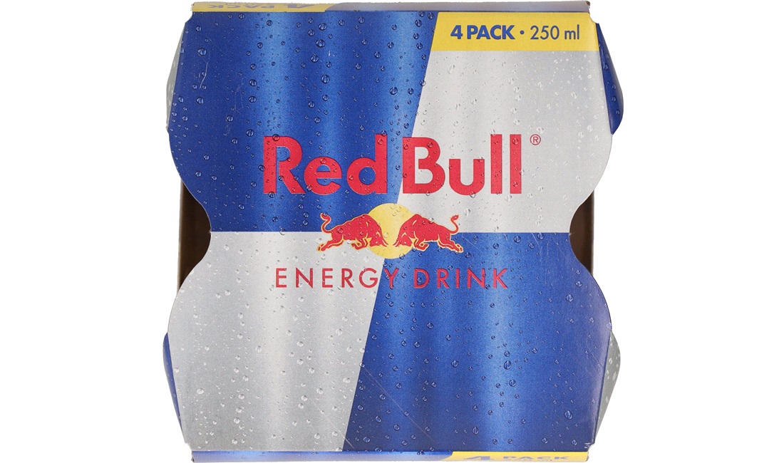 RED BULL 4-PACK Energy drink 250ml excl. pant A
