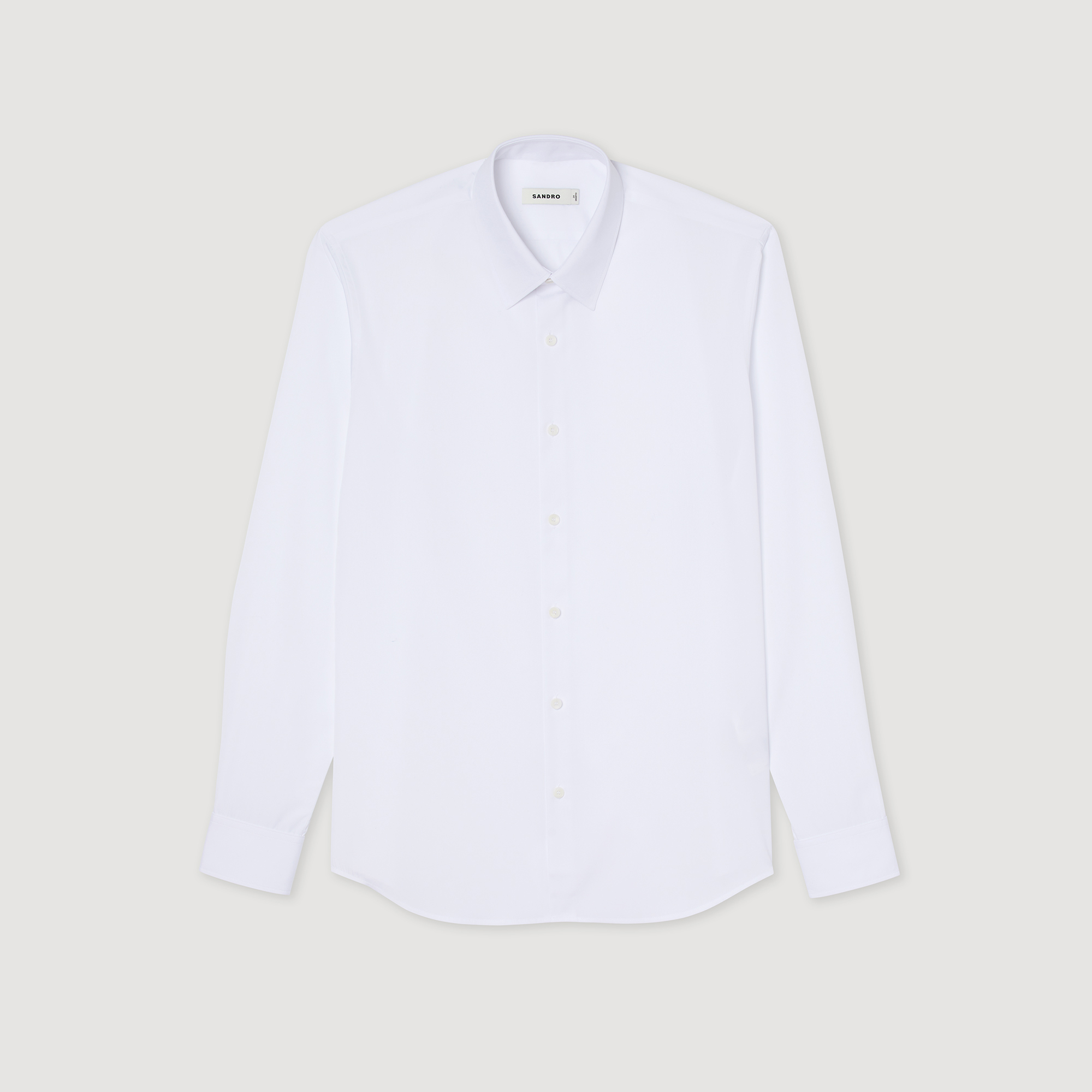 Chemise coupe classique en coton