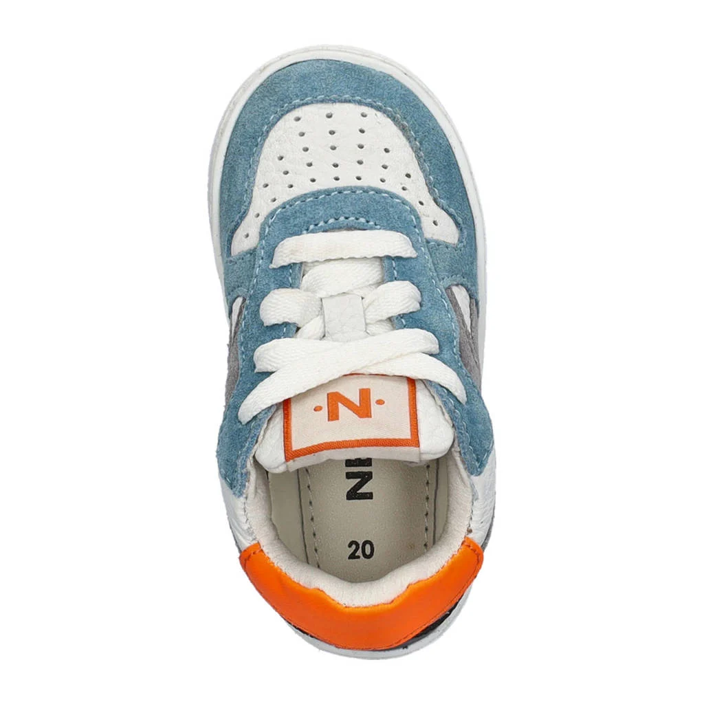 Nelson Kids leren sneakers blauw