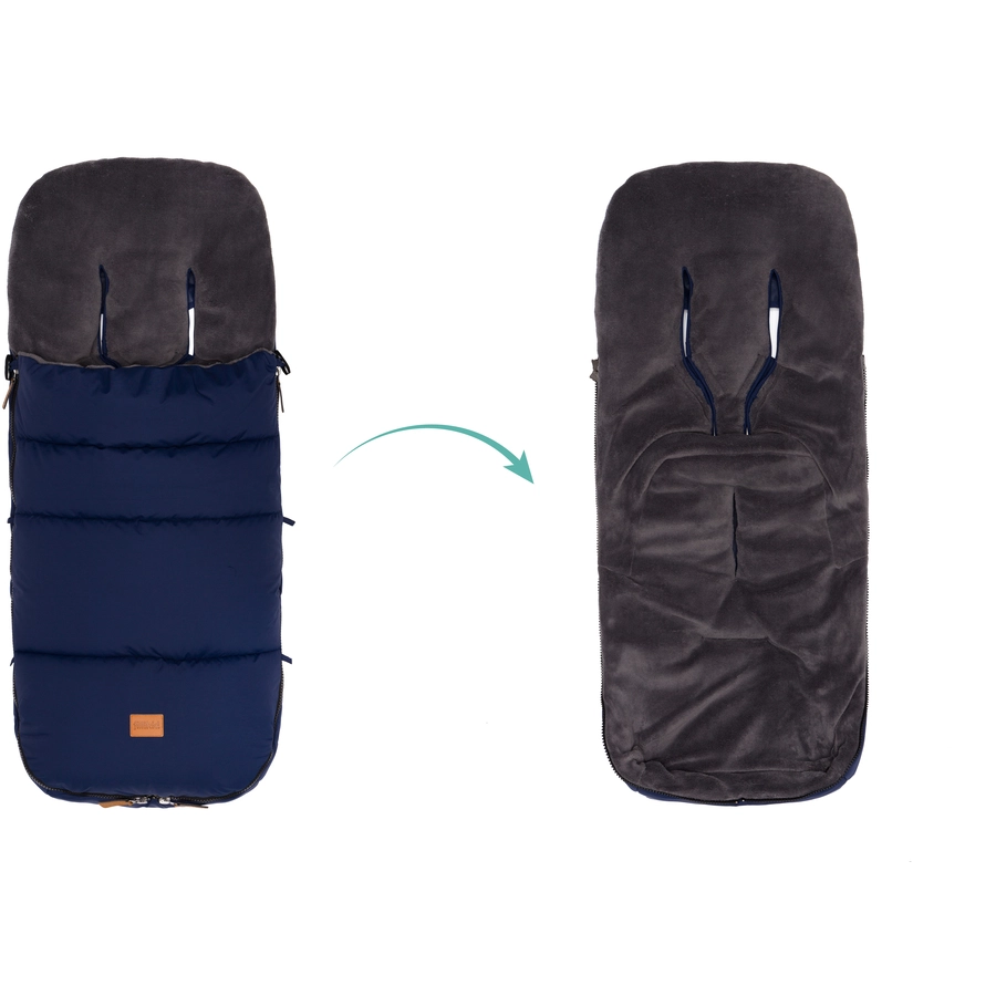 fillikid Winterfußsack Kinley navy