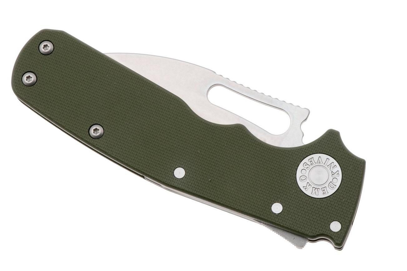 Demko Knives Shark-Cub Shark-Lock Slicer Shark SC-20CV-G10-OD-SS OD Green G10, zakmes