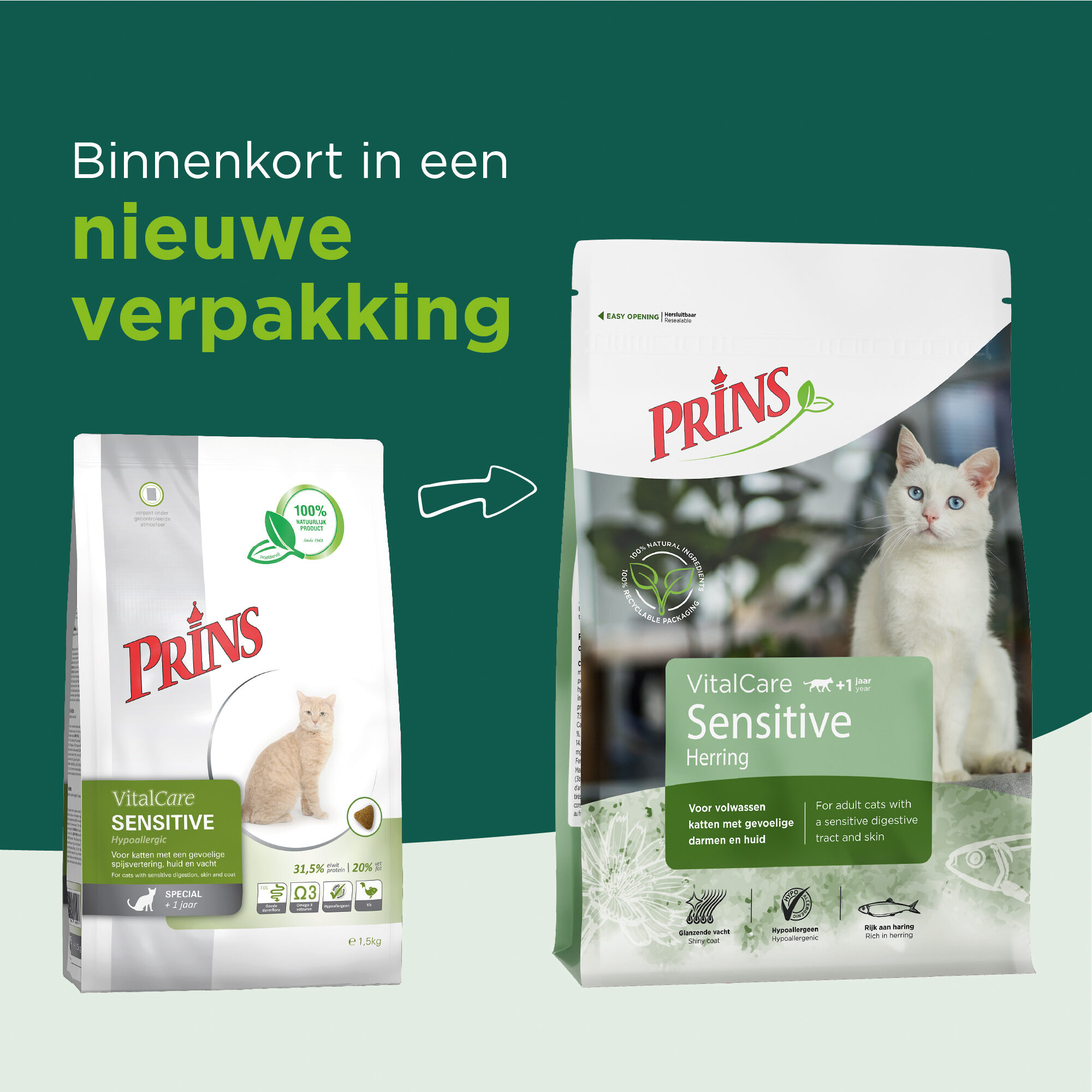 Prins VitalCare Cat Sensitive Hypoallergic