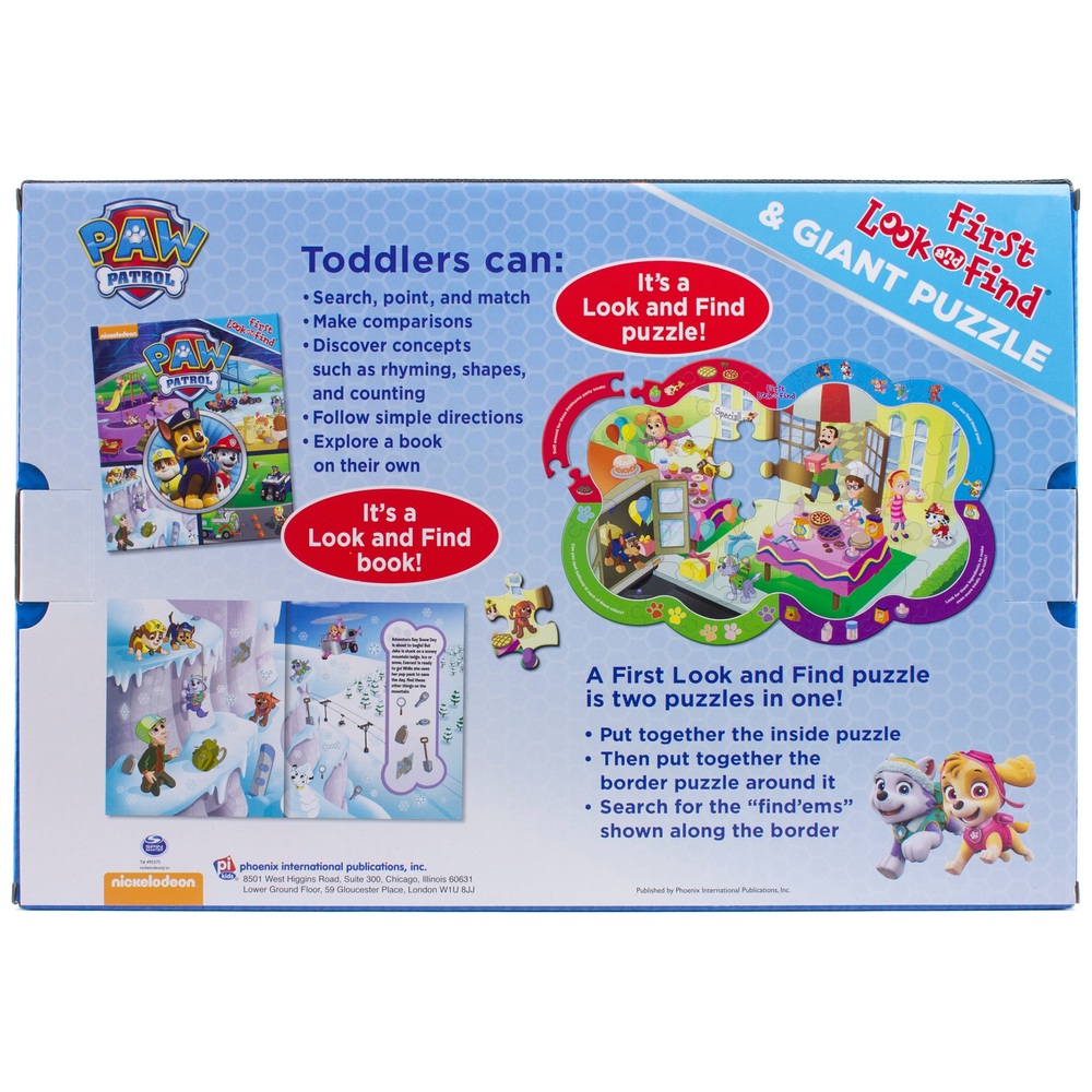 Mein erstes PAW Patrol Suchbuch mit riesigem Bodenpuzzle
