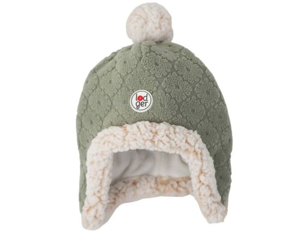 Lodger Fleece Alm Dobbeltlags Vinter Fleecelue Sage 3-6m