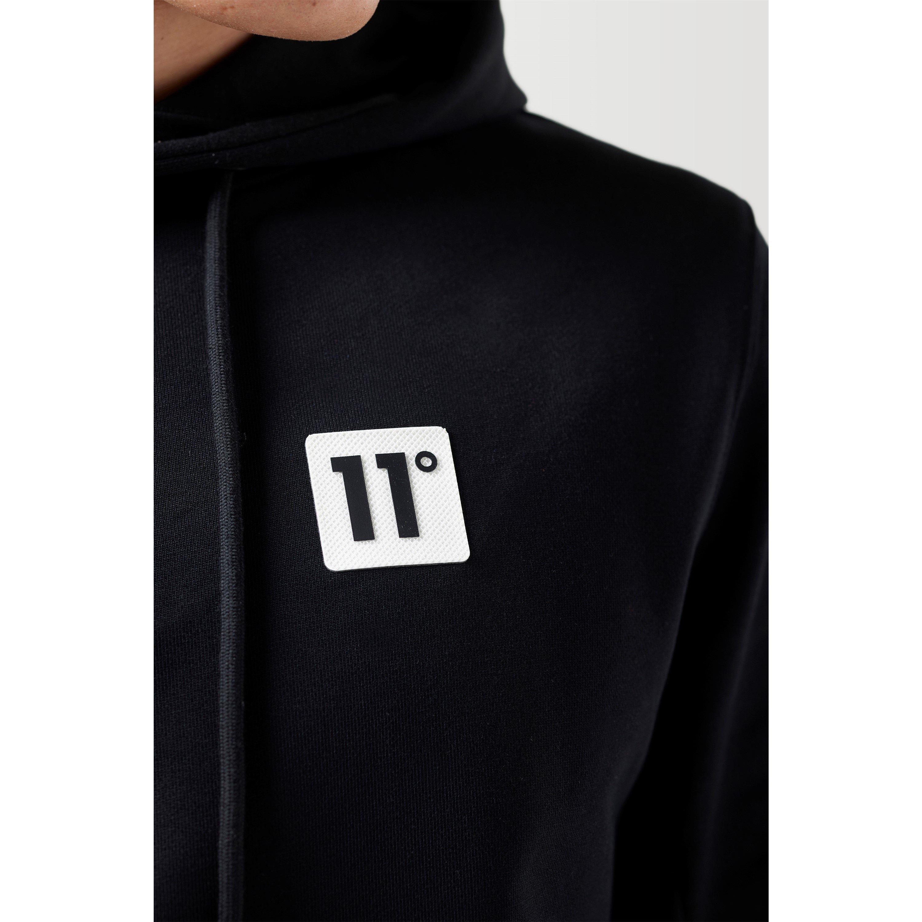 11 Degrees 11D Logo Hoodie Mens