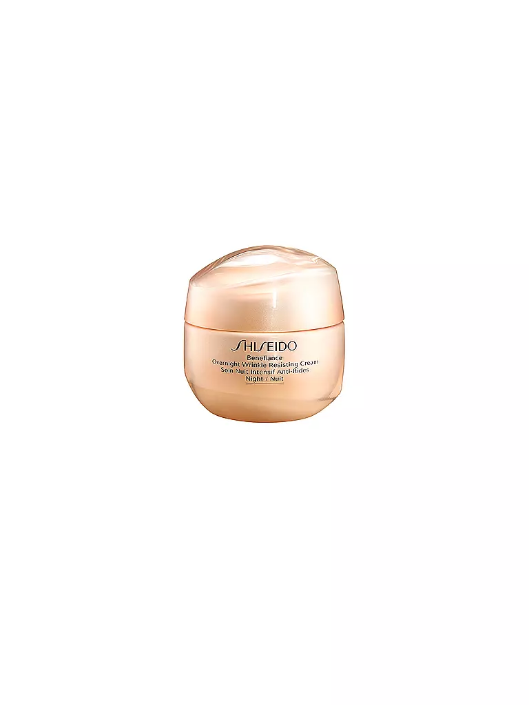 SHISEIDO Gesichtscreme - Benefiance Overnight Wrinkle Resisting 50ml Cream 50ml keine Farbe