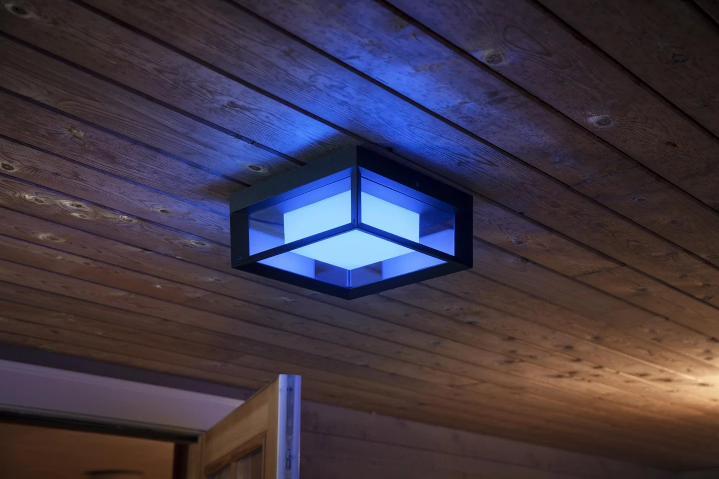 Philips Hue - Econic Square Wall Lantern Outdoor - White & Color Ambiance