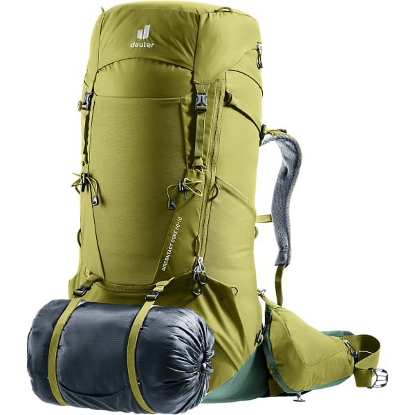 Sac à dos randonnée DEUTER AIRCONTACT CORE 60+10 CACTUS/IVY