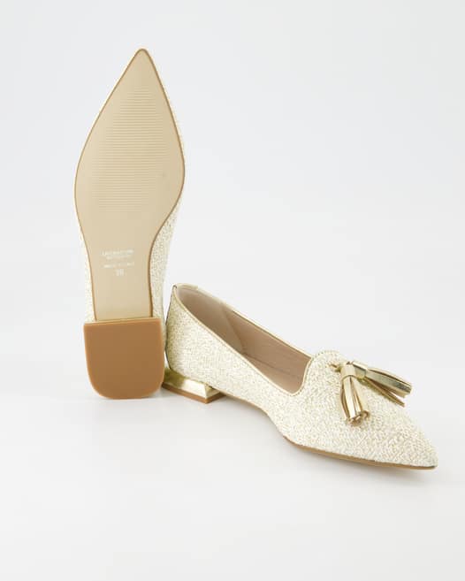 Terry Pisa Ballerinas in Beige