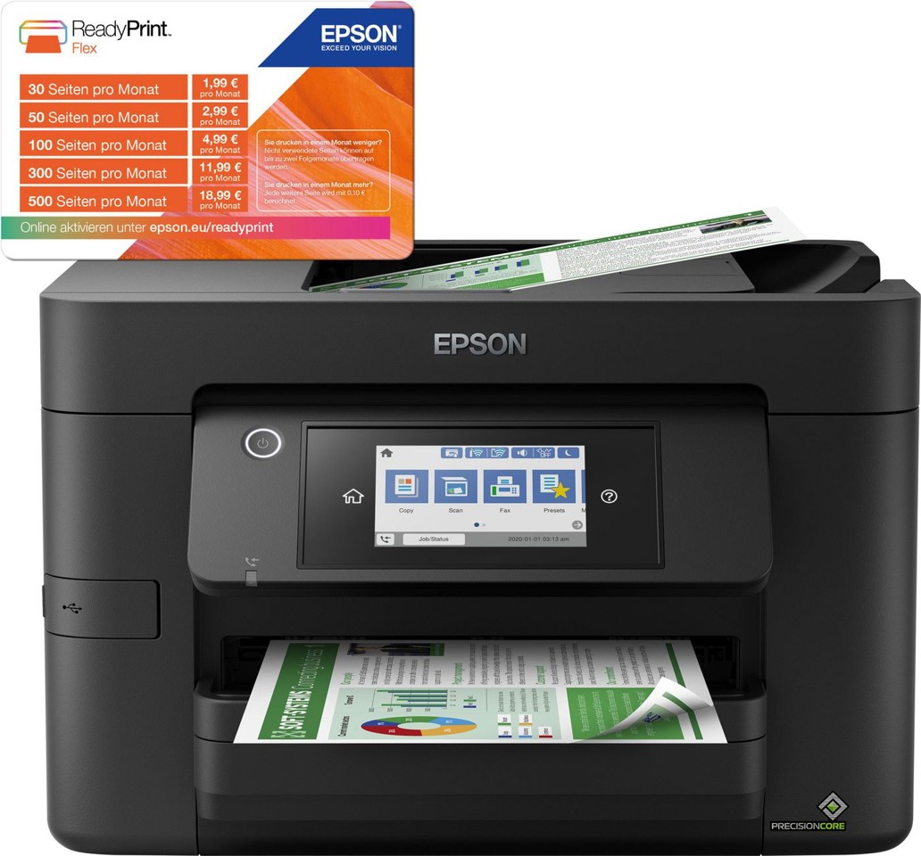 Epson - WorkForce Pro WF-4820DWF Multifunktion Printer