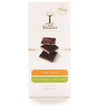 Balance Choco stevia tablet puur sinaas (85 gr)