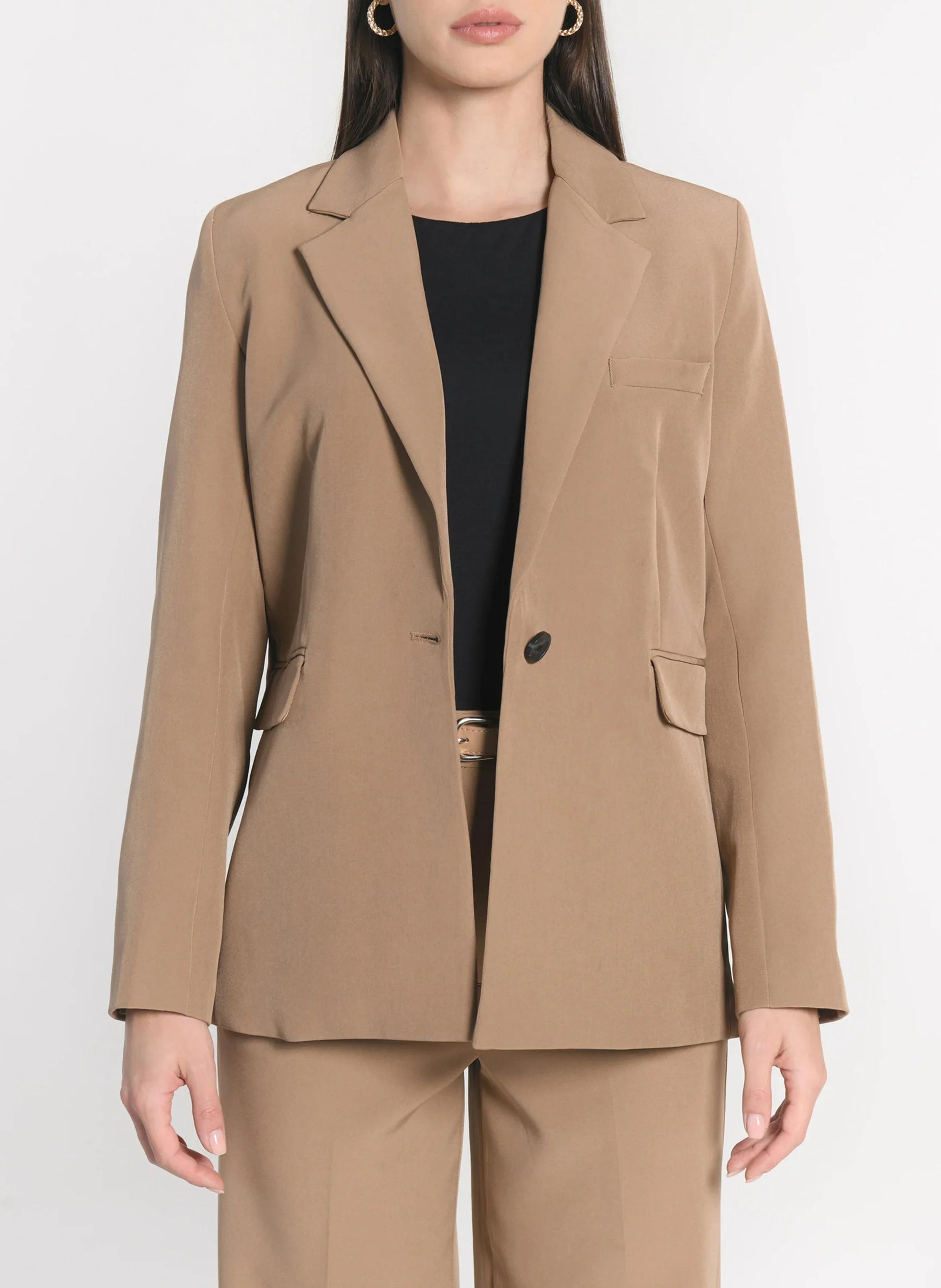 MATHILDA - Veste tailleur | Marron