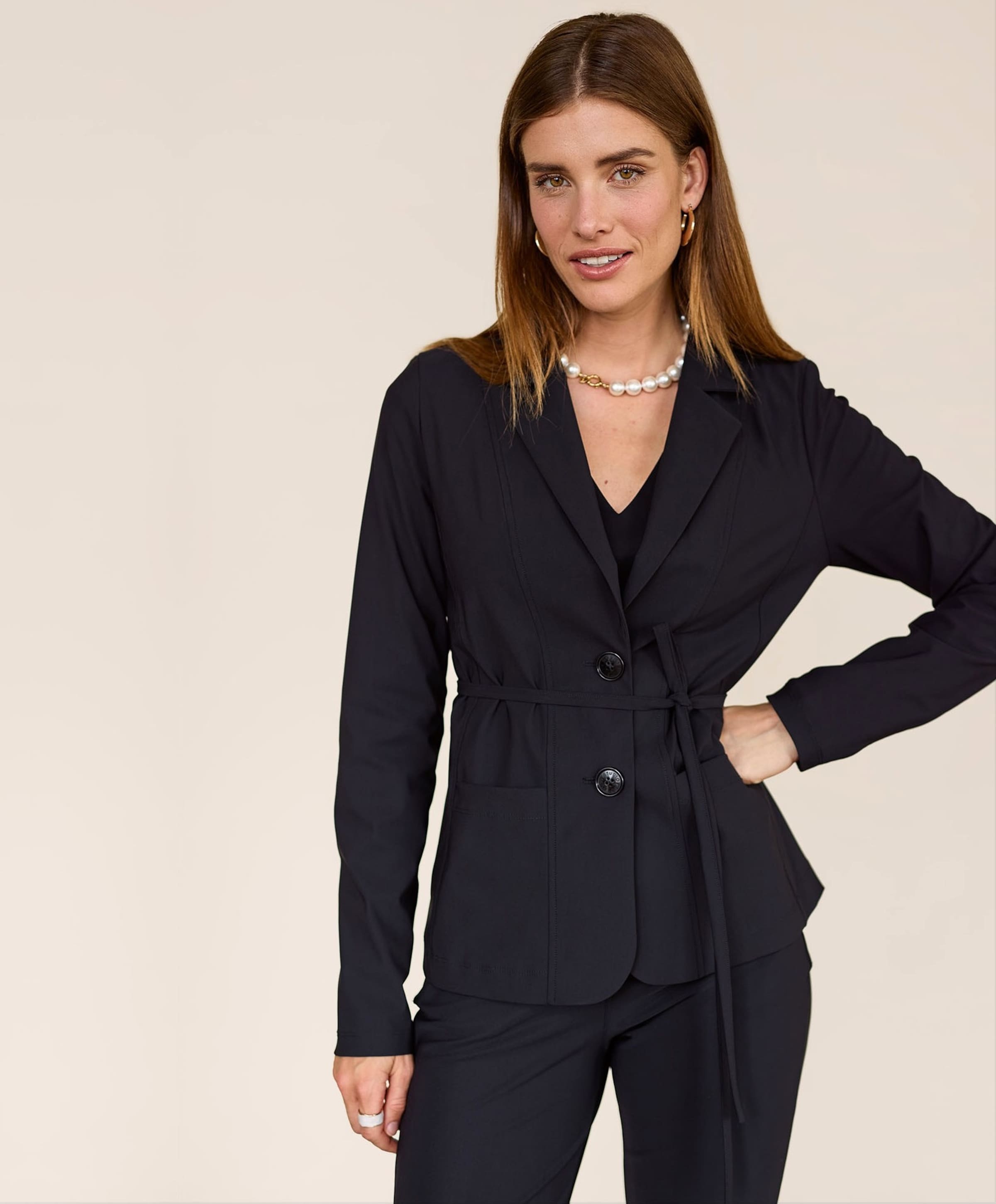 Studio Anneloes Dames blazer zwart