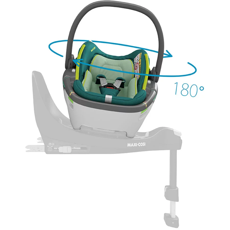 MAXI COSI Babyschale Coral 360 Neo Green
