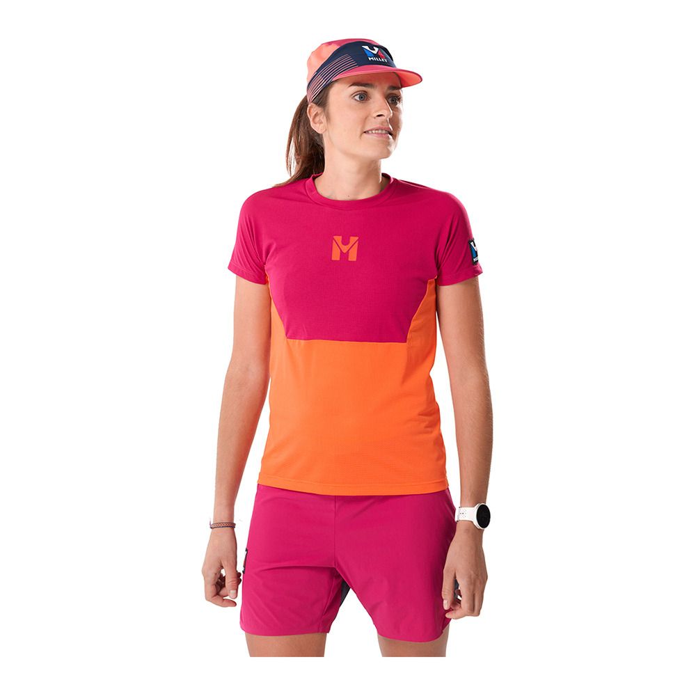 Millet TRILOGY SKY - Maillot Femme dragon/coral chrome