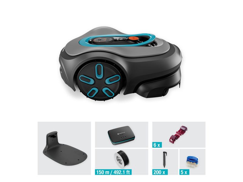 GARDENA Mähroboter Smart Sileno Pro 600 600 m² Intelligenter Rasenmäher