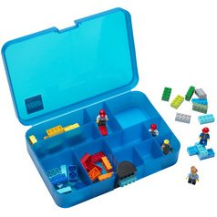 Boîte de tri SORTING BOX ICONIC, bleu translucide