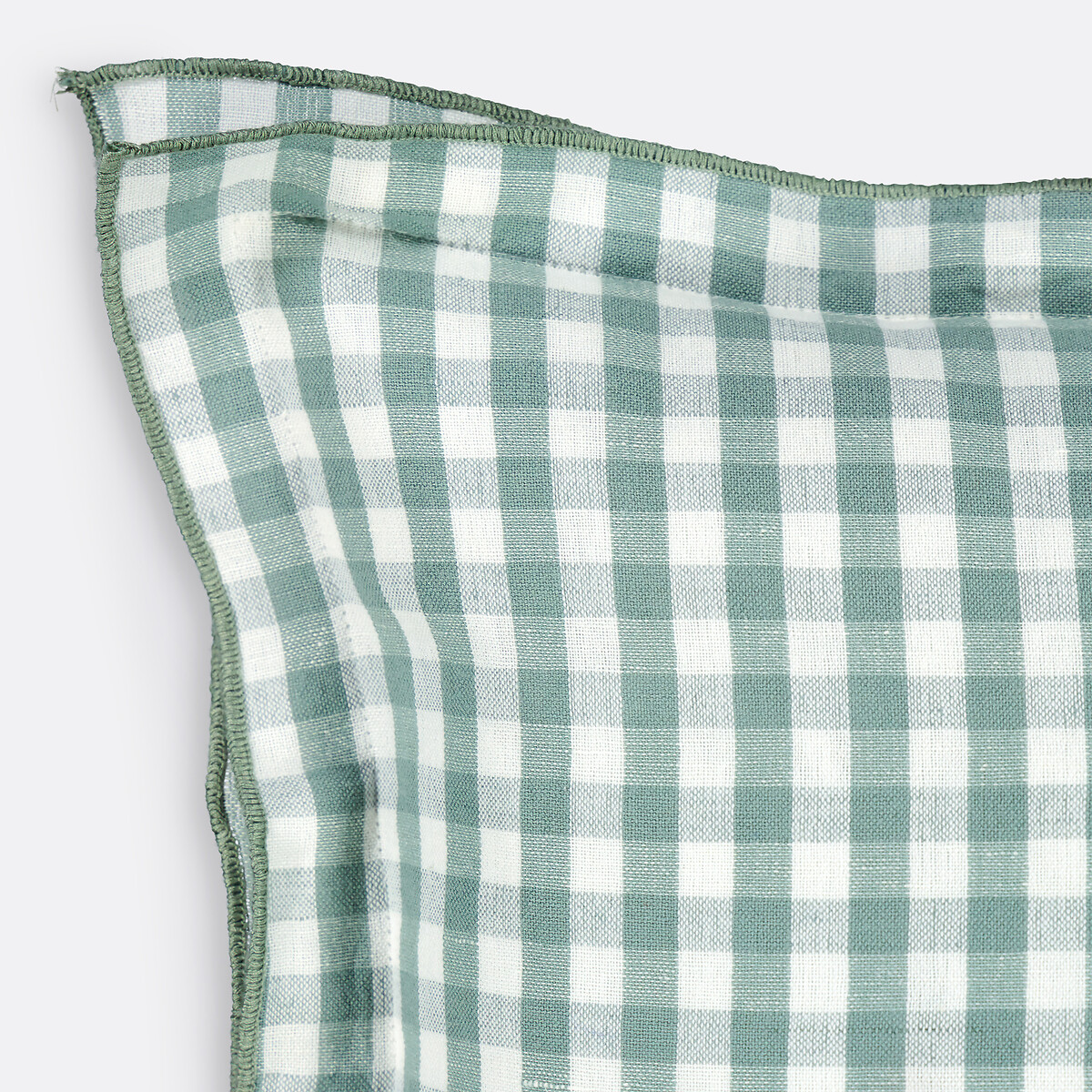 LA REDOUTE INTERIEURS<br>Capa de almofada riscada em algodão/linho, Cottage