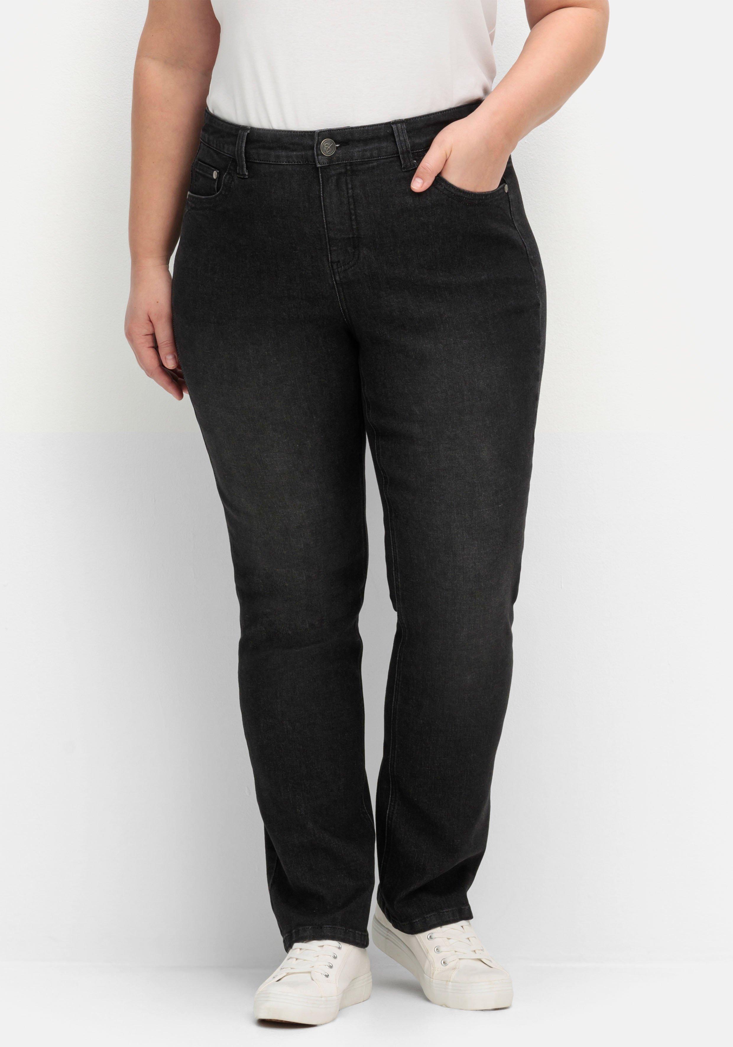 Gerade Jeans mit TruTemp365® Fasern