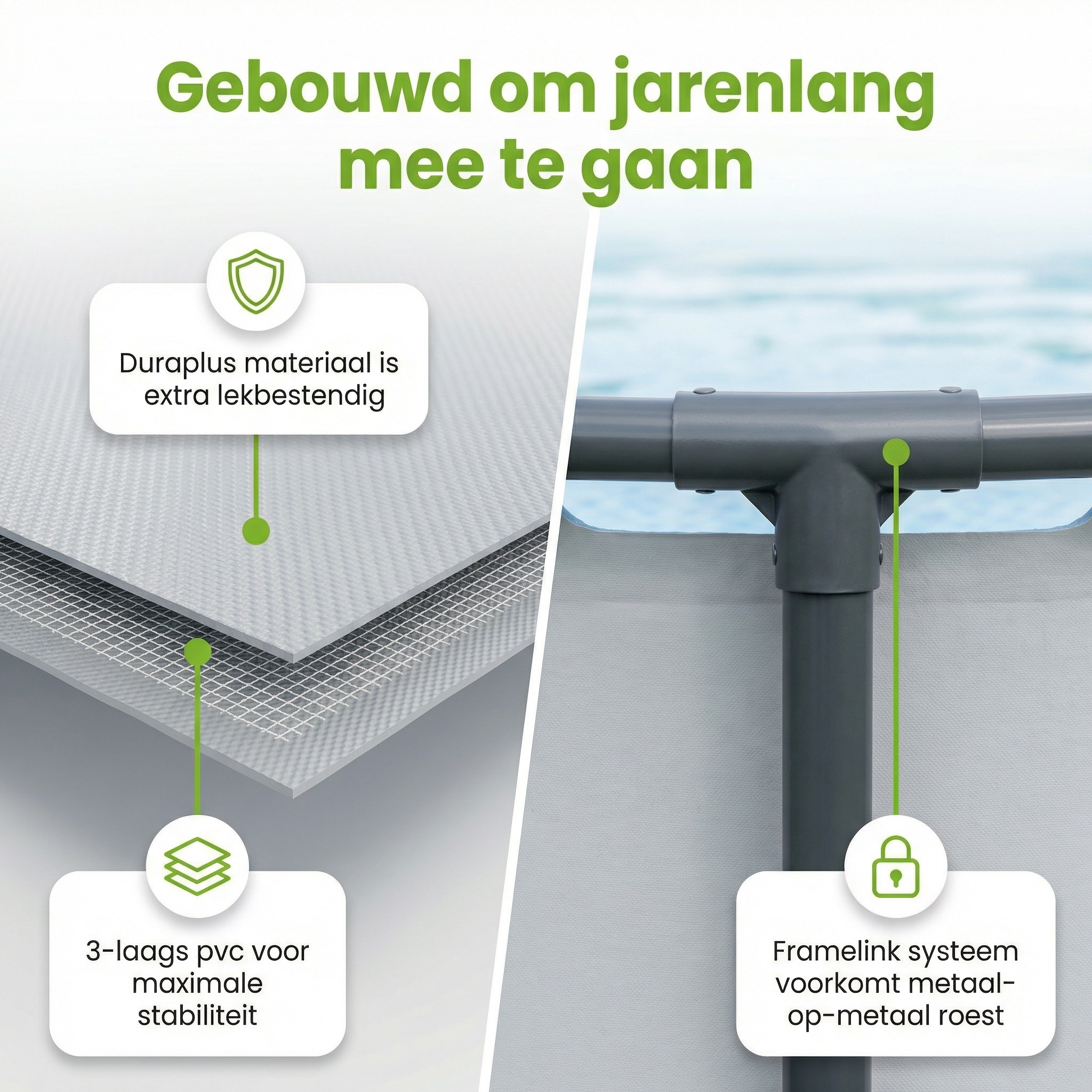 Bestway steel pro max 427x84cm zwembad – 3-delig