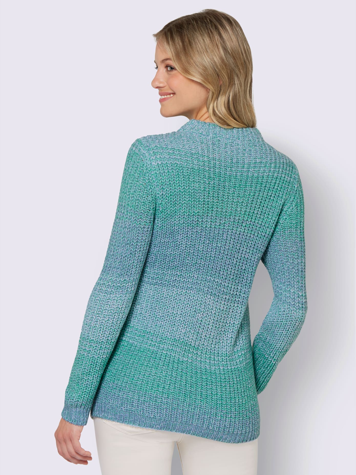 Pull en tricot aspect grosses mailles