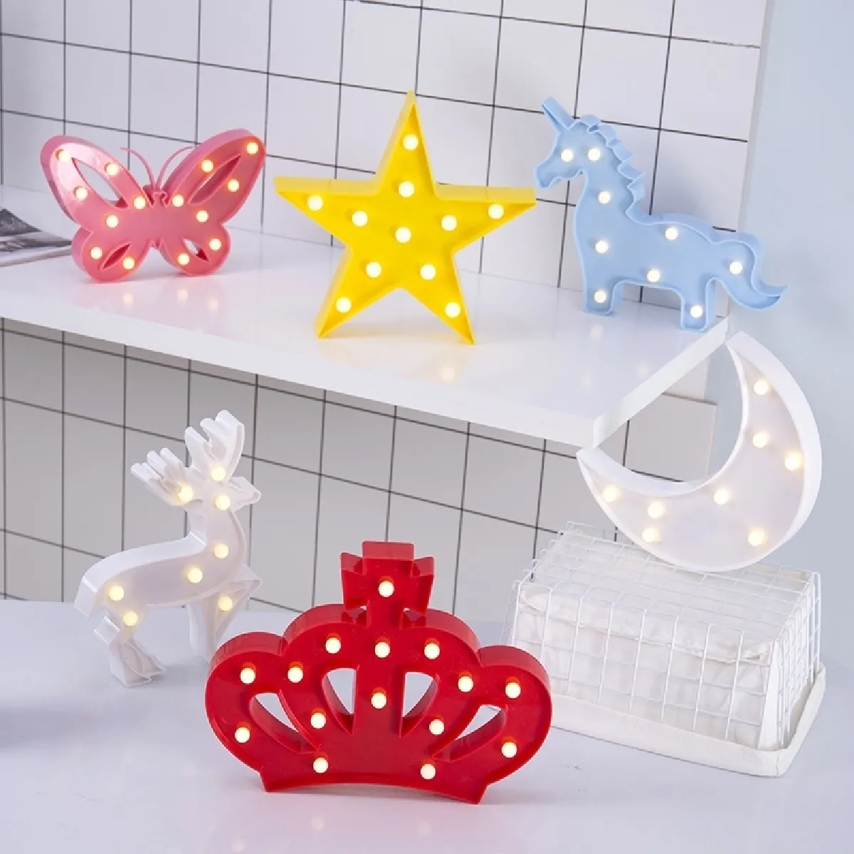Wewoo Guirlande LED Pentagramme