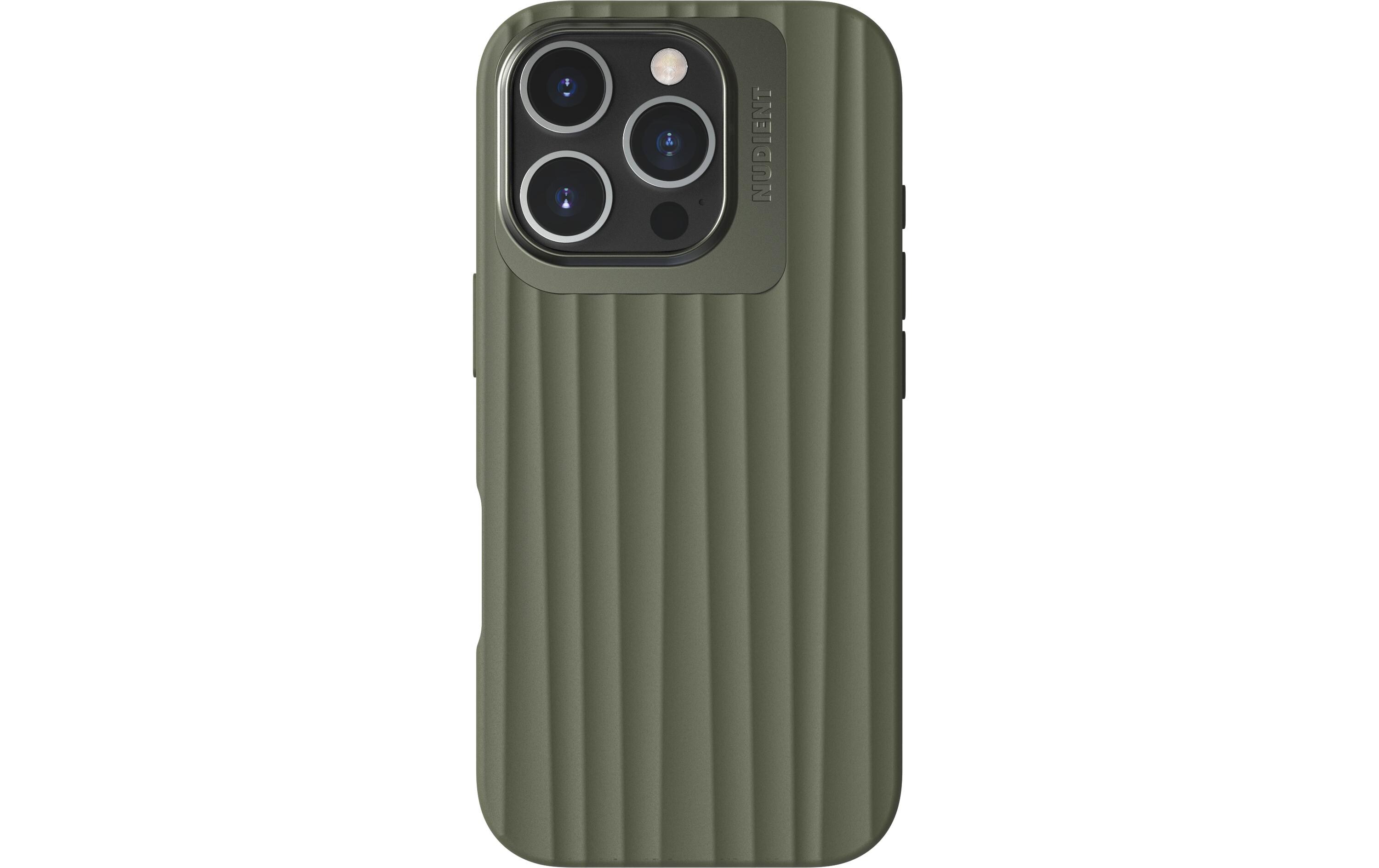 Back Cover Bold MagSafe iPhone 16 Pro Olive GreenBack-Cover für das Apple iPhone 16 Pro