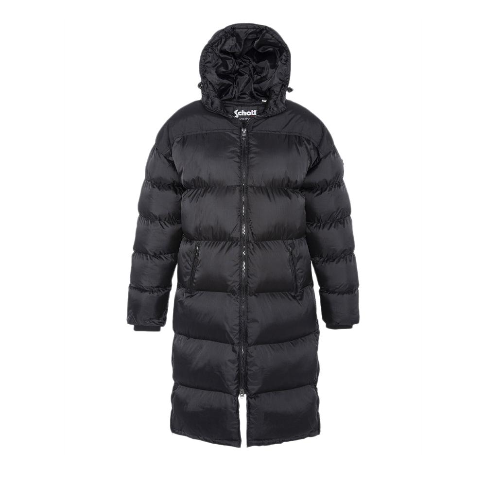 Schott Doudoune Gris Anthracite Homme Schott Extra Longue