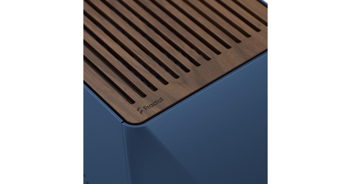 Fractal DesignEra 2 Midnight Blue mini tower behuizing  (Donkerblauw | 2x USB-A | 1x USB-C)
