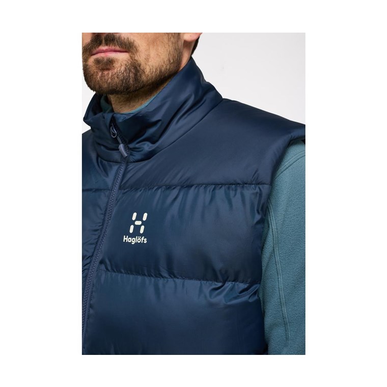 Haglöfs Puffy Mimic Vest Men Tarn Blue