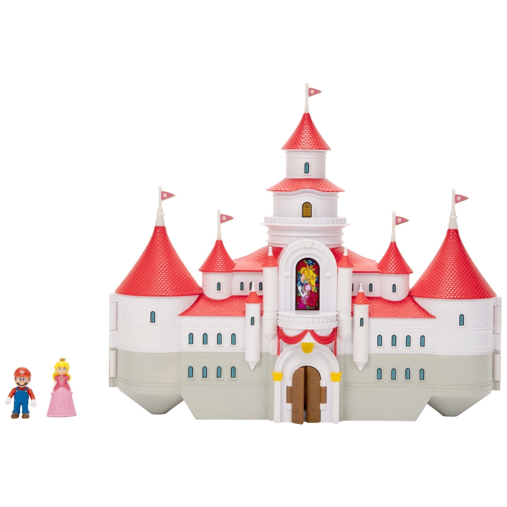 Nintendo Super Mario Movie Pilzkönigreich Schloss-Spielset
